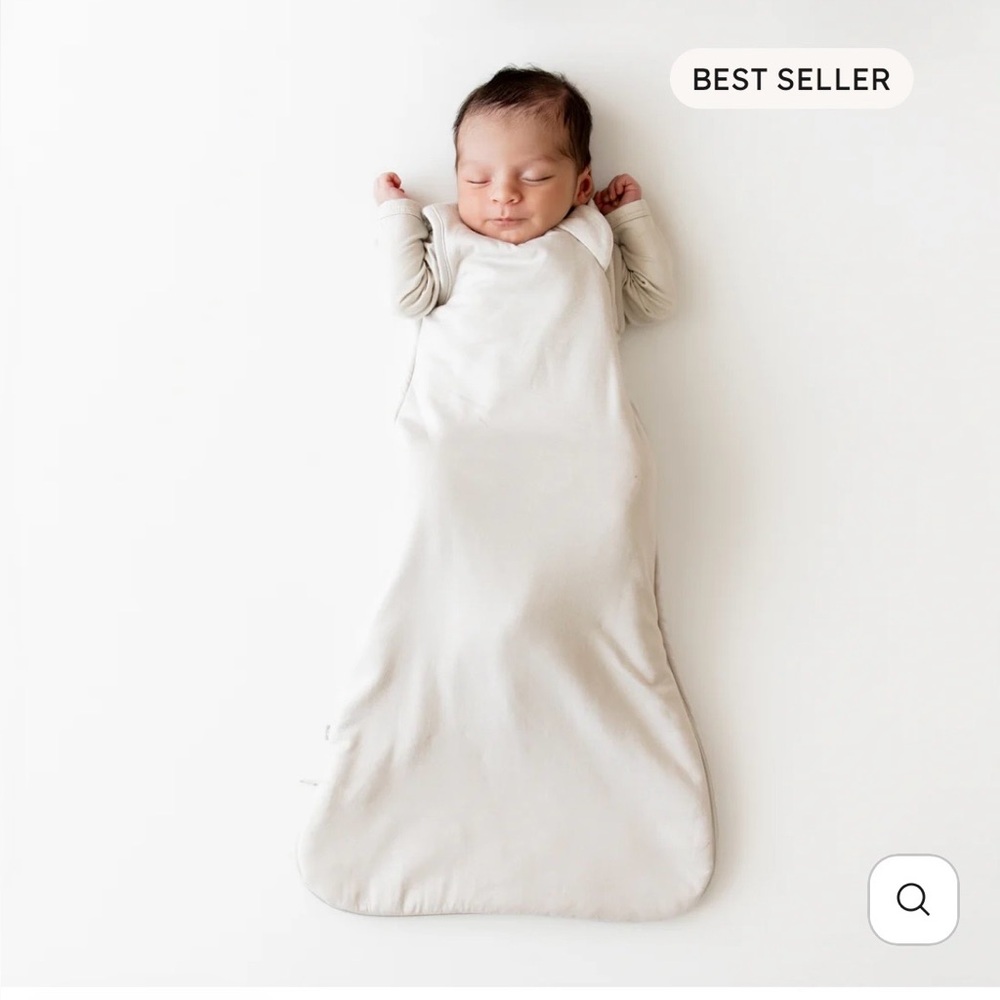Kyte BABY Oat 1.0 TOG Sleeveless Baby Sleep Bag Sack – Size Small